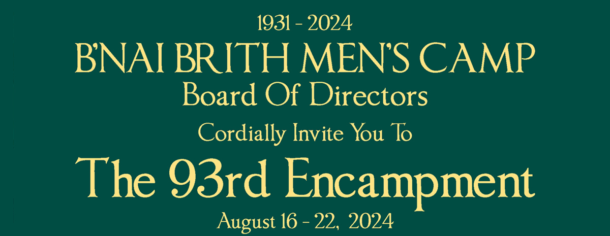 Men's Camp 24